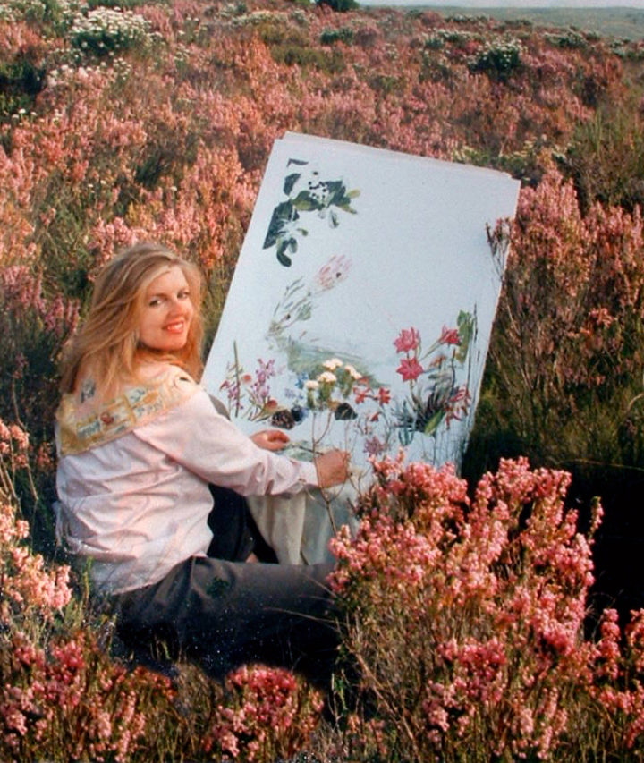 Fran in the field