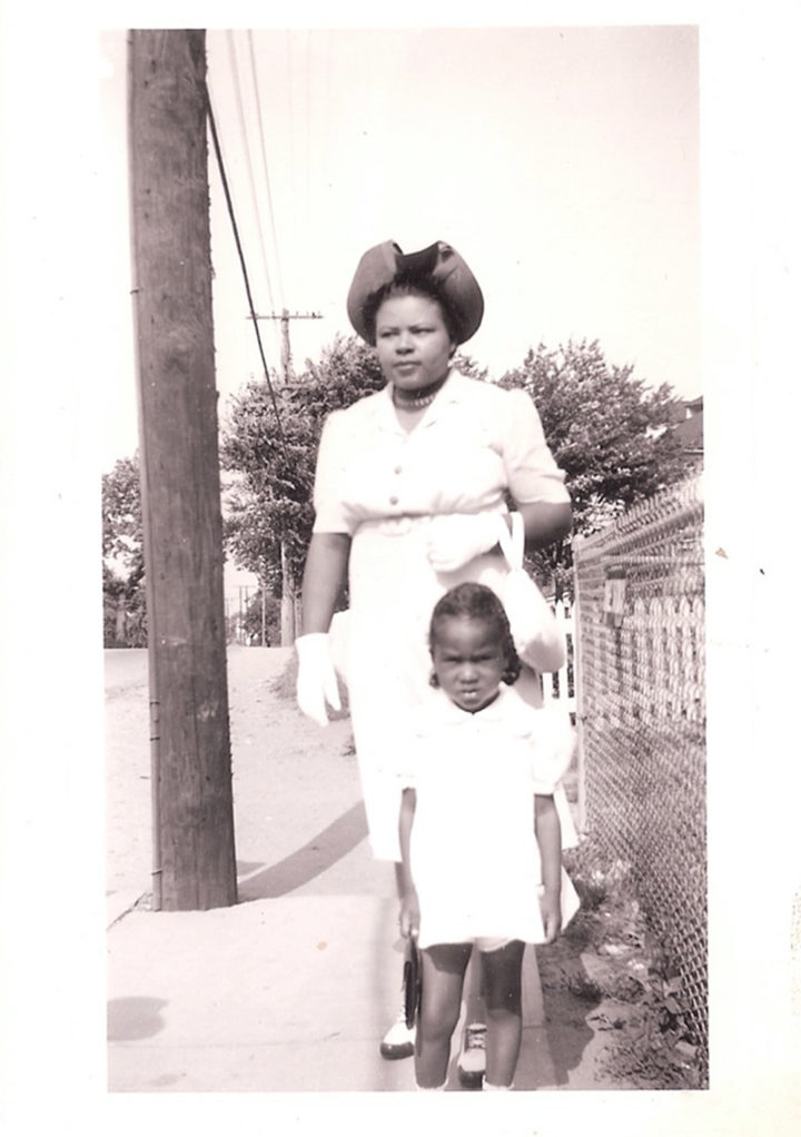 The author’s grandmother and mother in Arlington, Virginia, c. 1942