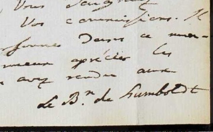 Humboldt signature