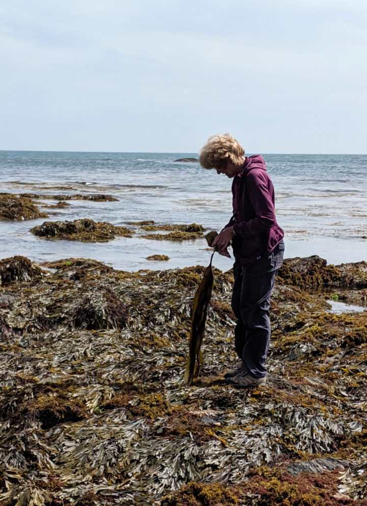 Jane with Kelp