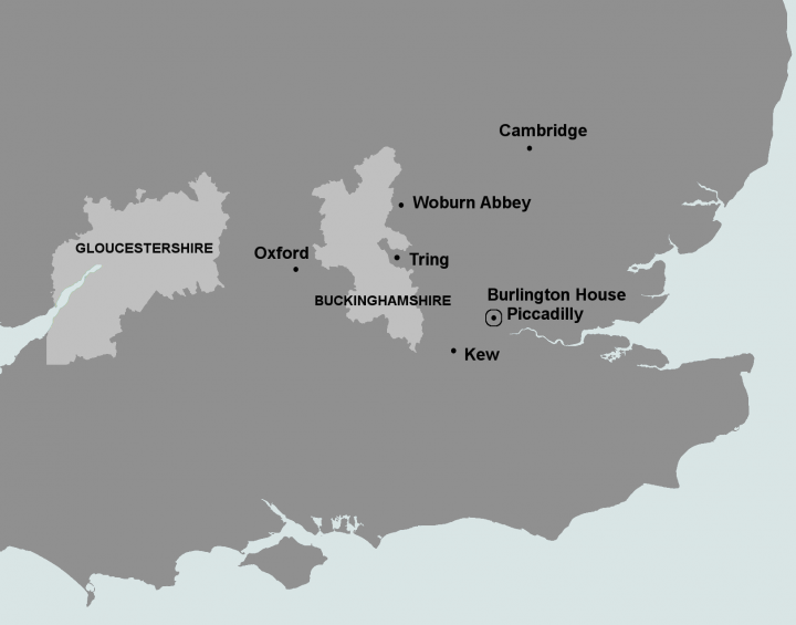 Evacuated collections map