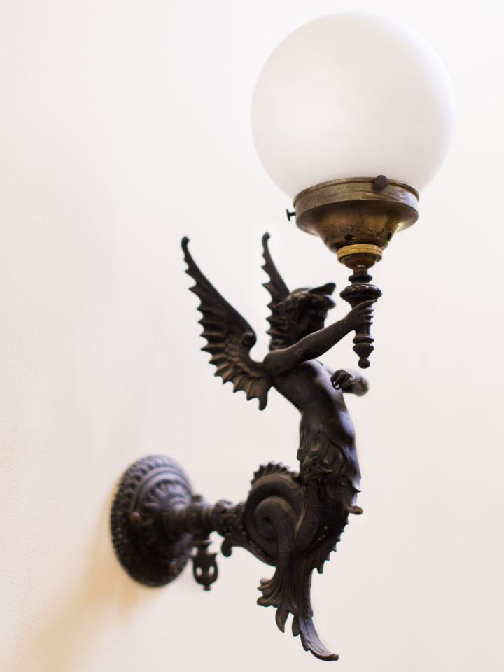 Mermaids in staircase