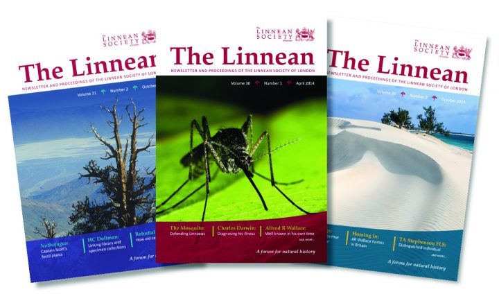 The Linnean is the Society's biannual newsletter