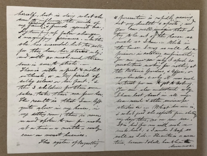 Traill's letter