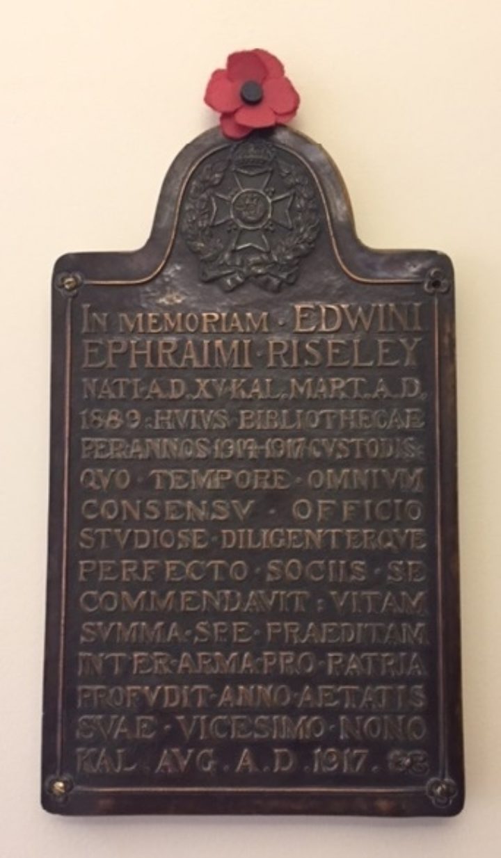 Memorial Plaque