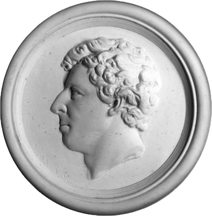 James Clark Ross medallion c. NPG