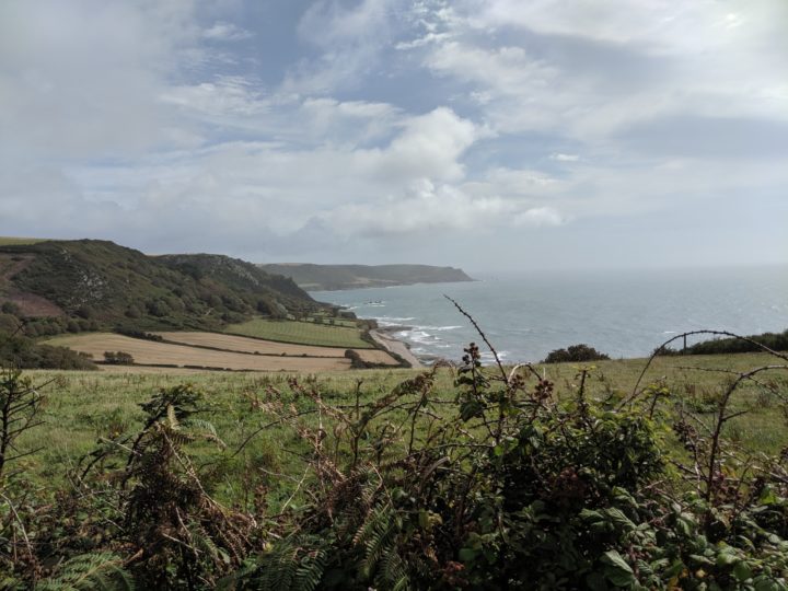 View of Lannacombe Bay