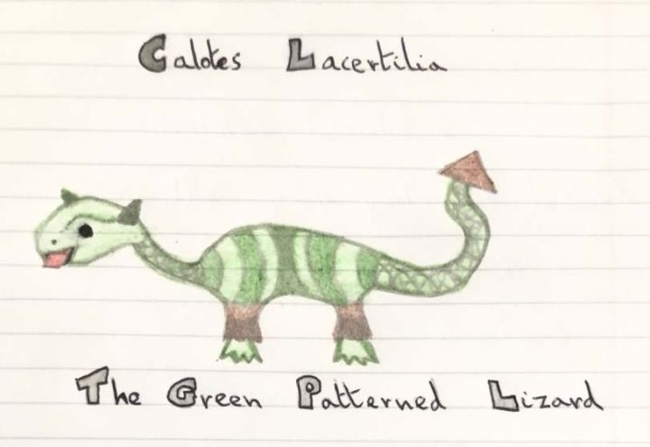 Calotes lacertilia