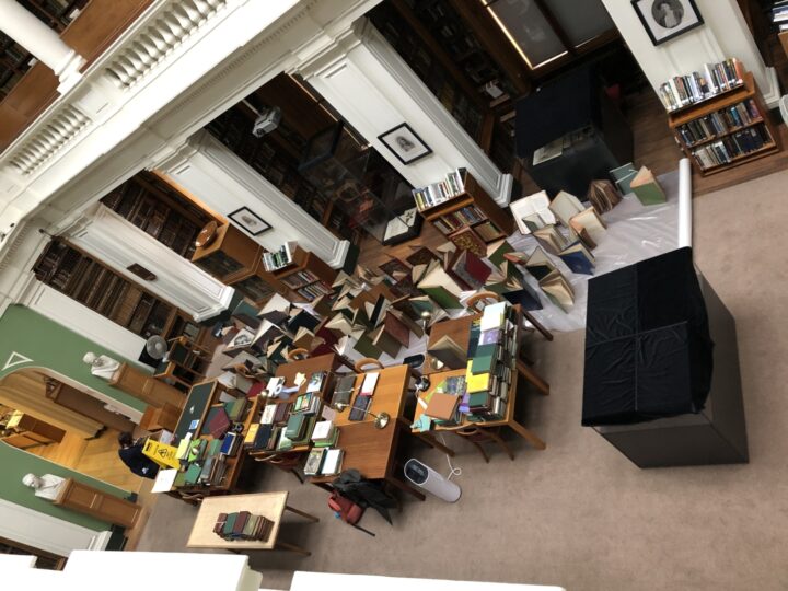 Library view from the Gallery