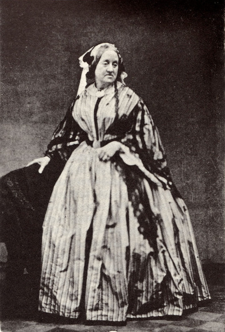 Photographic portrait of Anna Atkins, taken in 1861