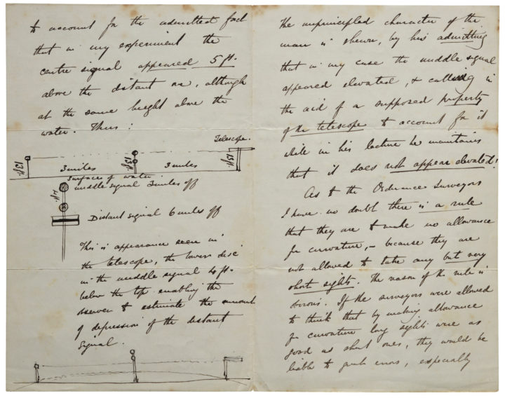 Letter from Alfred R. Wallace to unknown correspondent (DWC/1/5)