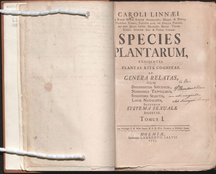 Title page with Jean-Louis-Victor Broussonet's ex-libris