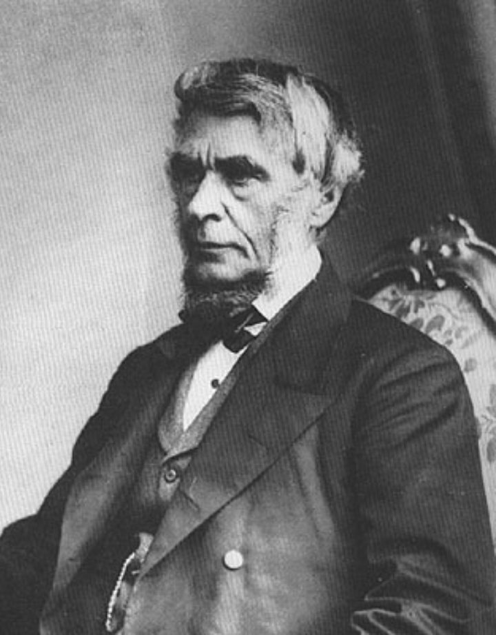 A photographic portrait of the English Botanist, George Bentham (1800-1884). (CC BY-SA 3.0, https://commons.wikimedia.org/w/index.php?curid=949864)