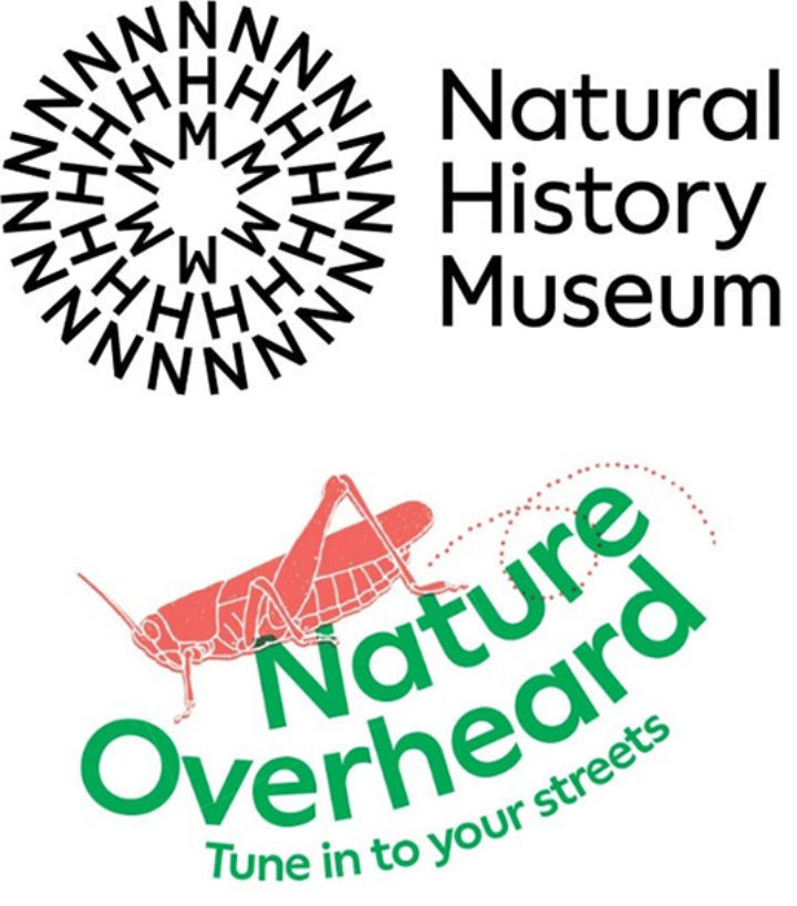 Natural History Museum and Nature Overheard logos