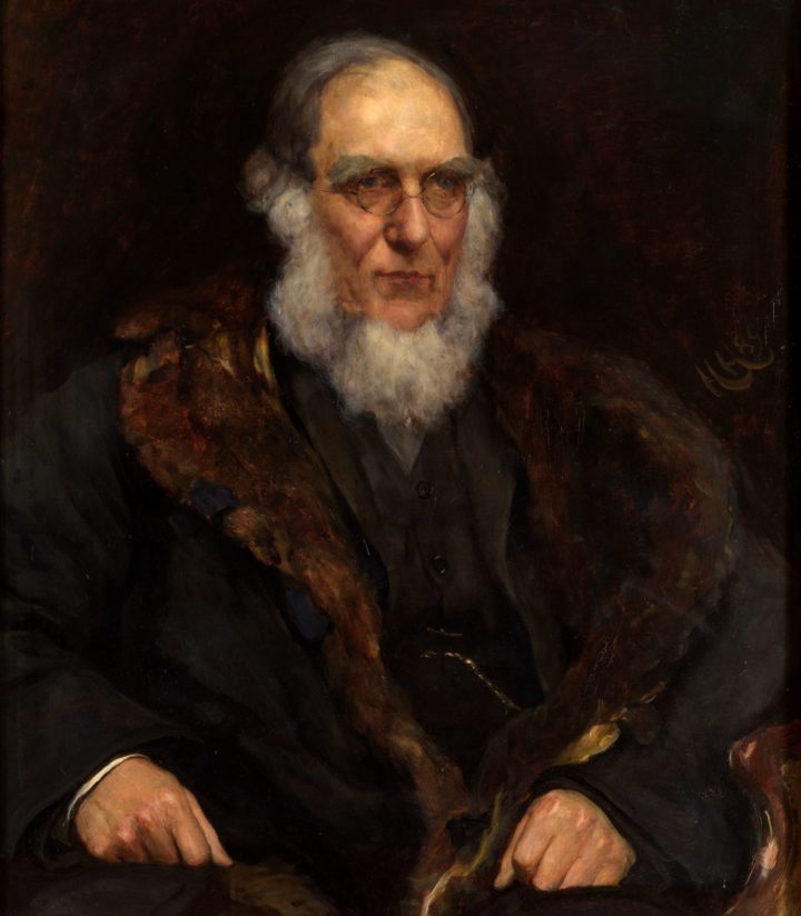 Oil painting of Joseph Dalton Hooker in the Linnean Society (ref: OP-H-2)