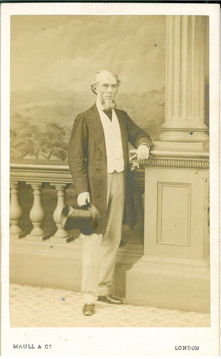 PP.B.15: A studio portrait of James Bateman (circa 1870s)