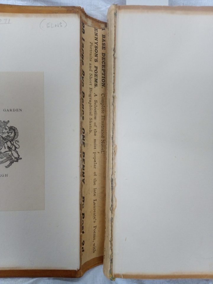 RBGE 1752 Species Plantarum printer's waste