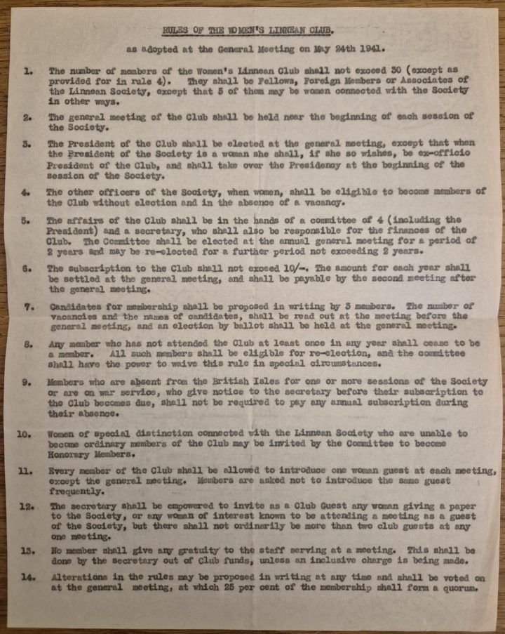 A piece of paper a list numbered 1 to 14 in typescript text