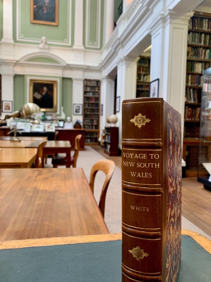 The wanderer returns: ﻿White's Journal back home in the Linnean Society Library