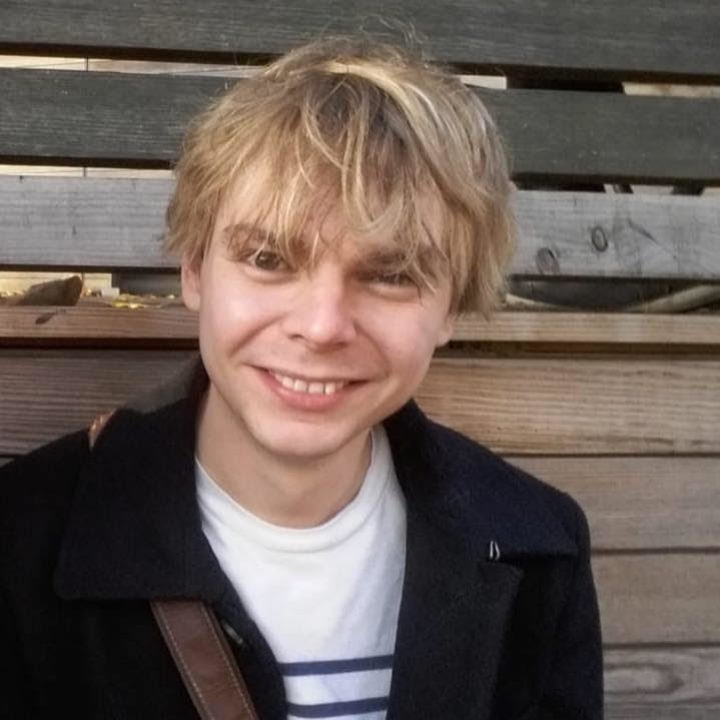 A portrait photograph of Will Beharrell, Librarian of the Linnean Society