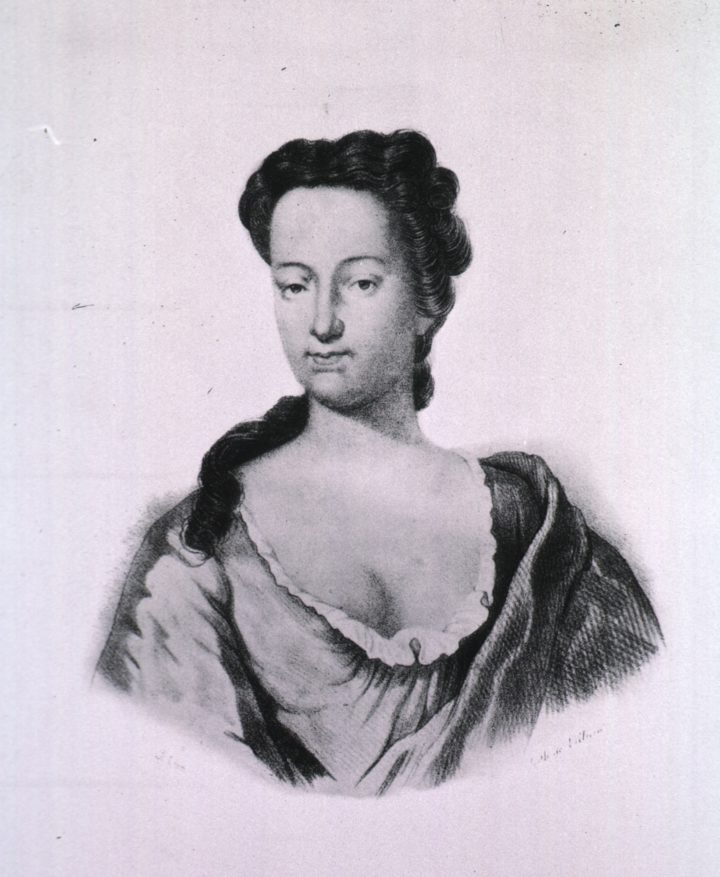 Lithograph portrait of Elizabeth Blackwell (c.1707–1758)