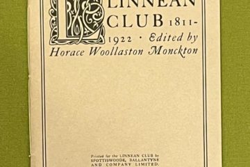 Front cover of a pamphlet with a white background and black text