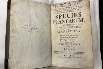 Linn Species Plantarum1753 BL85 Title Page