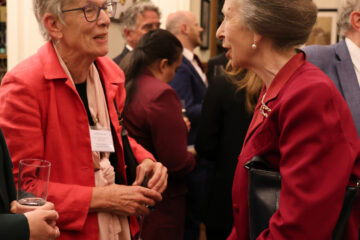 20260910 Pres Lec HRH Visit The Princess Royal Sandra Knapp Library