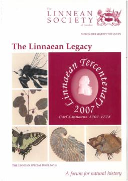 The Linnean Special Issue Number 8