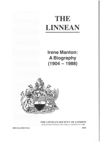 The Linnean Special Issue Number 5