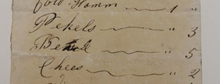 documents held by the Library of the Linnean Society