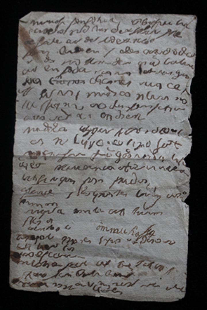 undecipherable handwriting