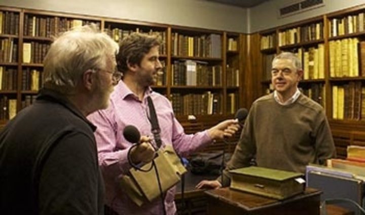 strong room to record the BBC Radio